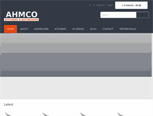 Tablet Screenshot of ahmco-bathrooms.com